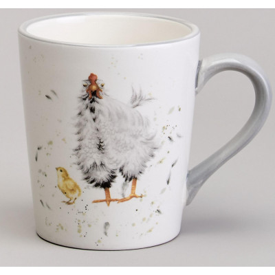 Кружка "FUNNY HENS" 12*8,5*10 см 300 мл (кор=36шт.) LEFARD 358-2294
