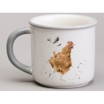 Кружка "FUNNY HENS" 13*10*9,5 см 450 мл (кор=36шт.) LEFARD 358-2295-1