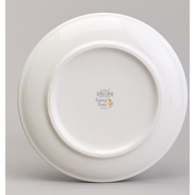 Тарелка закусочная "FUNNY HENS" 21*2,5 см (кор=24шт.) LEFARD 358-2297-2