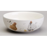 Салатник "FUNNY HENS" 16,5*6 см 650 мл (кор=24шт.) LEFARD 358-2299