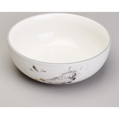 Салатник "FUNNY HENS" 16,5*6 см 650 мл (кор=24шт.) LEFARD 358-2299-2