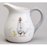 Кувшин "FUNNY HENS" 18*13*16,5 см 1100 мл (кор=16шт.) LEFARD 358-2303