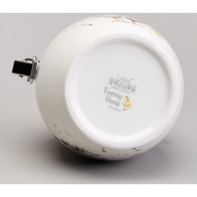 Банка "FUNNY HENS" 11,5*15 см 700 мл (кор=24шт.) LEFARD 358-2305-4