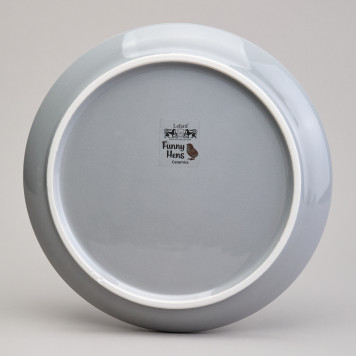 Блюдо для блинов "FUNNY HENS" 23,5*10 см (кор=12шт.) LEFARD 358-2308-4