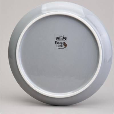 Блюдо для блинов "FUNNY HENS" 23,5*10 см (кор=12шт.) LEFARD 358-2308-4