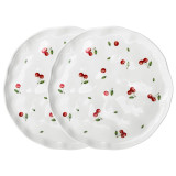 Набор тарелок обеденных "CHERRY" 2 шт. 25,5*2,5 см LEFARD 358-2343
