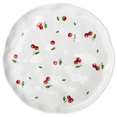 Набор тарелок обеденных "CHERRY" 2 шт. 25,5*2,5 см LEFARD 358-2343-1