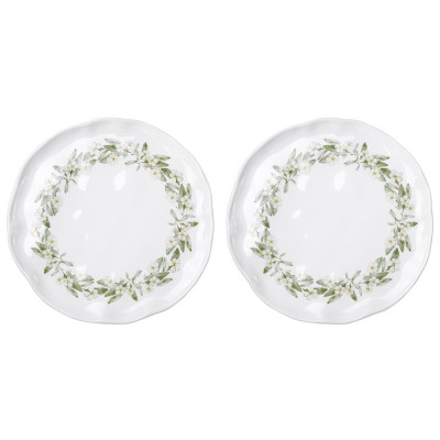 Набор тарелок обеденных "APPLE GARDEN" 2 шт. 25,5*2,5 см LEFARD 358-2359