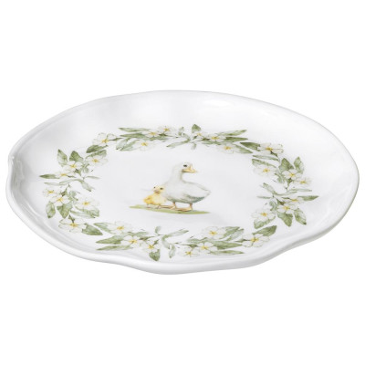 Набор тарелок закусочных "APPLE GARDEN" 2 шт. 21*21,5*2,5 см LEFARD 358-2360-1