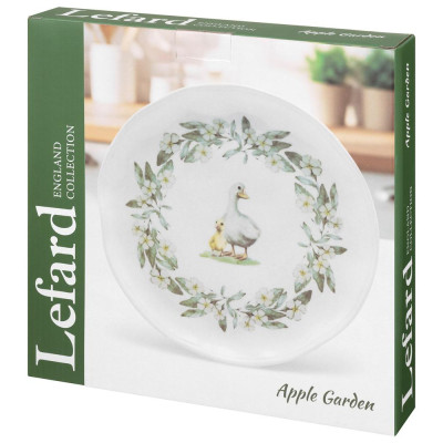 Набор тарелок закусочных "APPLE GARDEN" 2 шт. 21*21,5*2,5 см LEFARD 358-2360-2