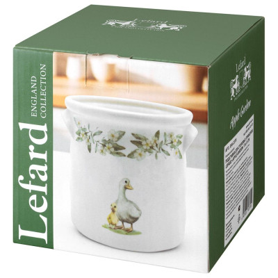 Подставка для столовых приборов "APPLE GARDEN" 13*13 см LEFARD 358-2370-2