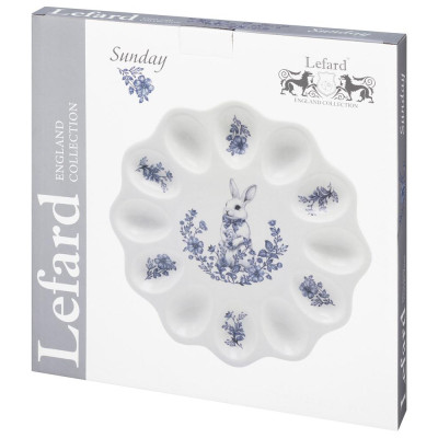 Блюдо для 12 яиц "SUNDAY" 27,5*2 см LEFARD 358-2371-2
