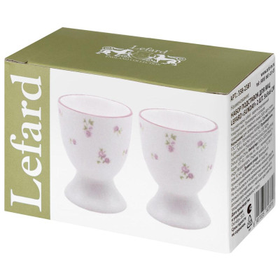 Набор подставок для яиц "SUNDAY" 2 шт. 5*5*6 см LEFARD 358-2381-1