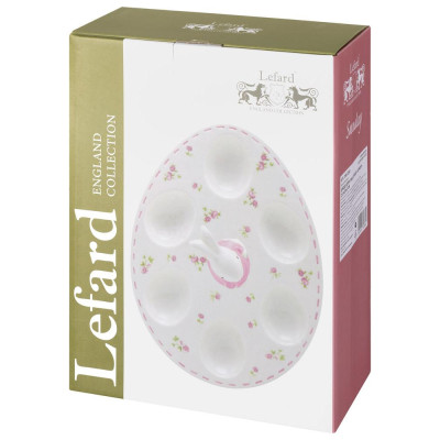 Блюдо для 6 яиц "SUNDAY" 25,5*20*2 см LEFARD 358-2383-2