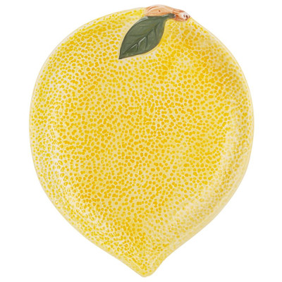 Тарелка "ЛЕМОН ТРИ" 21*17,5*3 см LEFARD 358-2388