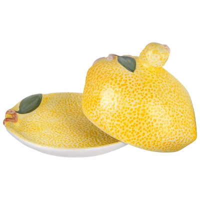 Масленка "ЛЕМОН ТРИ" 17,5*14*11,5 см LEFARD 358-2392-1