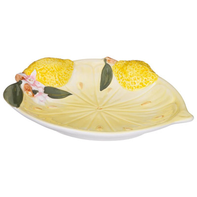 Блюдо "ЛЕМОН ТРИ" 22*17,5*4 см LEFARD 358-3000-1