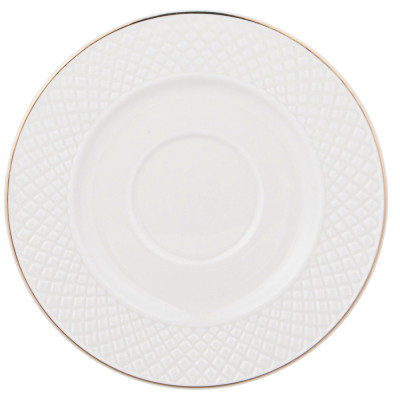 Чайный набор "ДИАМАНД ГОЛД" на 6 пер. 12пр. 220 мл (кор=8наб.) LEFARD 359-295-3