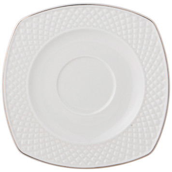 Чайный сервиз "ДИАМАНД ГОЛД" на 6 пер. 15 пр. 1100/220/220/220 мл (кор=2набор.) LEFARD 359-296-4