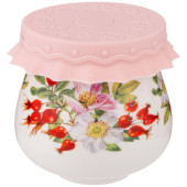 Баночка с силиконовой крышкой "ШИПОВНИК" 180 мл (кор=72шт.) LEFARD 359-314