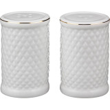 Набор для специй "ДИАМАНД ГОЛД" 2 пр. 5*5*8 см (кор=48наб.) LEFARD 359-330