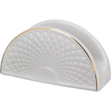 Салфетница "ДИАМАНД ГОЛД" 13*6*7 см (кор=36шт.) LEFARD 359-332