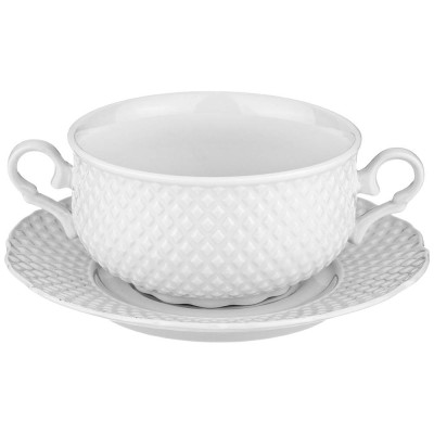 Бульонница на подставке "ДИАМАНД" 350 мл (кор=24шт.) LEFARD 359-462