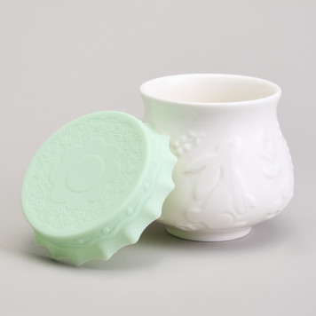 Банка "SUNDAY" с силиконовой крышкой 300 мл LEFARD 359-908-2