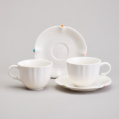 Чайный набор "SUNDAY" на 2 пер. 4 пр. 220 мл микс LEFARD 359-912