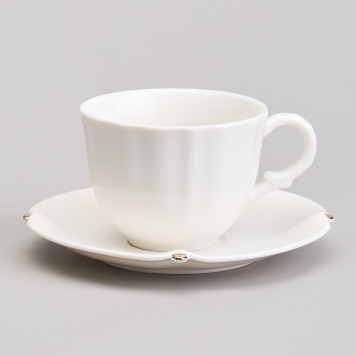 Чайный набор "SUNDAY" на 2 пер. 4 пр. 220 мл золотой LEFARD 359-913-3