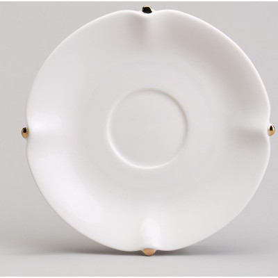 Чайный набор "SUNDAY" на 2 пер. 4 пр. 220 мл золотой LEFARD 359-913-2