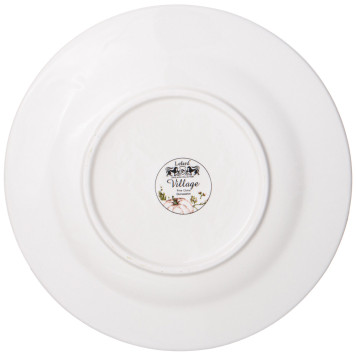 Тарелка обеденная "VILLAGE" 25 см (кор=24шт.) LEFARD 368-522-1