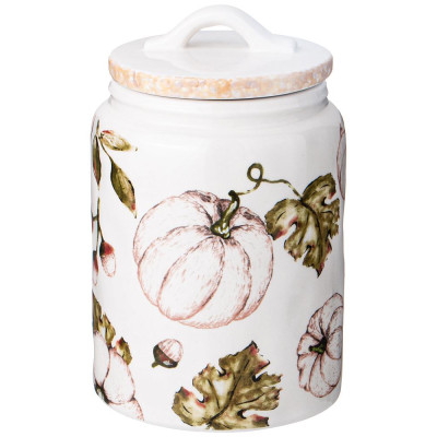 Банка с крышкой "VILLAGE" 1450 мл 12,6*20 см (кор=16шт.) LEFARD 368-524