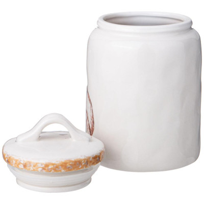 Банка с крышкой "VILLAGE" 700 мл 10,3*17 см (кор=18шт.) LEFARD 368-525-1