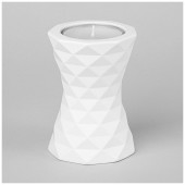 Подсвечник со свечой 8.5*8.5*12.5см (свеча ароматическая в комплекте) LEFARD 374-121