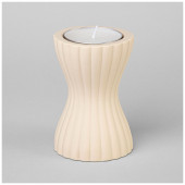 Подсвечник со свечой 8.5*8.5*12.5см (свеча ароматическая в комплекте) LEFARD 374-123