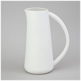 Ваза коллекция " ЖЕМЧУЖИНА" 18,2*11,5*25,3см цвет: белый LEFARD 374-129