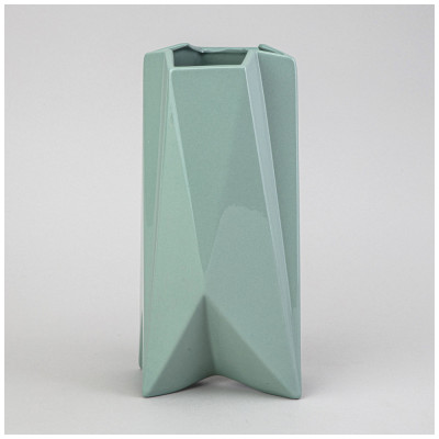 Ваза 10.5*8*24см цвет: мятный LEFARD 374-136-2