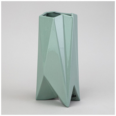 Ваза 10.5*8*24см цвет: мятный LEFARD 374-136