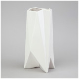 Ваза 10.5*8*24см цвет: белый LEFARD 374-137