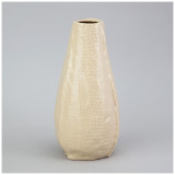 Ваза 13*13*25см цвет: бежевый LEFARD 374-139