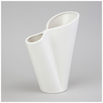 Ваза 17*9.3*21.5см цвет: белый LEFARD 374-141-1