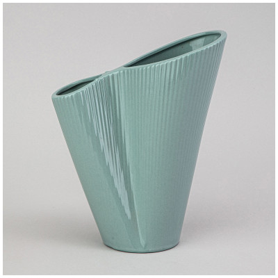 Ваза 17*9.3*21.5см цвет: мятный LEFARD 374-142