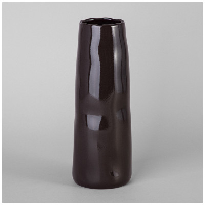 Ваза 11*11*25см цвет: черный LEFARD 374-149-1