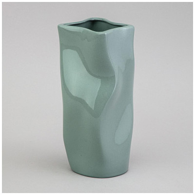 Ваза 11*11*21см цвет: мятный LEFARD 374-150