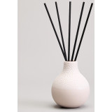 Диффузор ароматический коллекция " ЖЕМЧУЖИНА" 7.5*7.5*9,7см (масло и палочки в комплекте) LEFARD 374-160