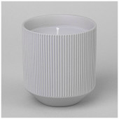 Свеча ароматическая 9*9*9,8 см цвет: серый матовый LEFARD 374-163