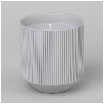 Свеча ароматическая 9*9*9,8 см цвет: серый матовый LEFARD 374-163