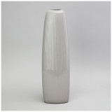 Ваза 13*13*49,3 см цвет: серый LEFARD 374-167