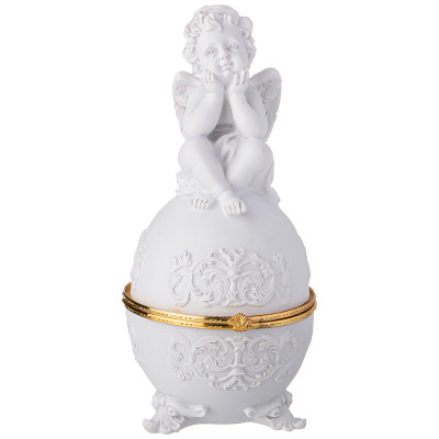 Шкатулка коллекция "AMORE" высота=18 см. (кор=24шт.) LEFARD 390-438